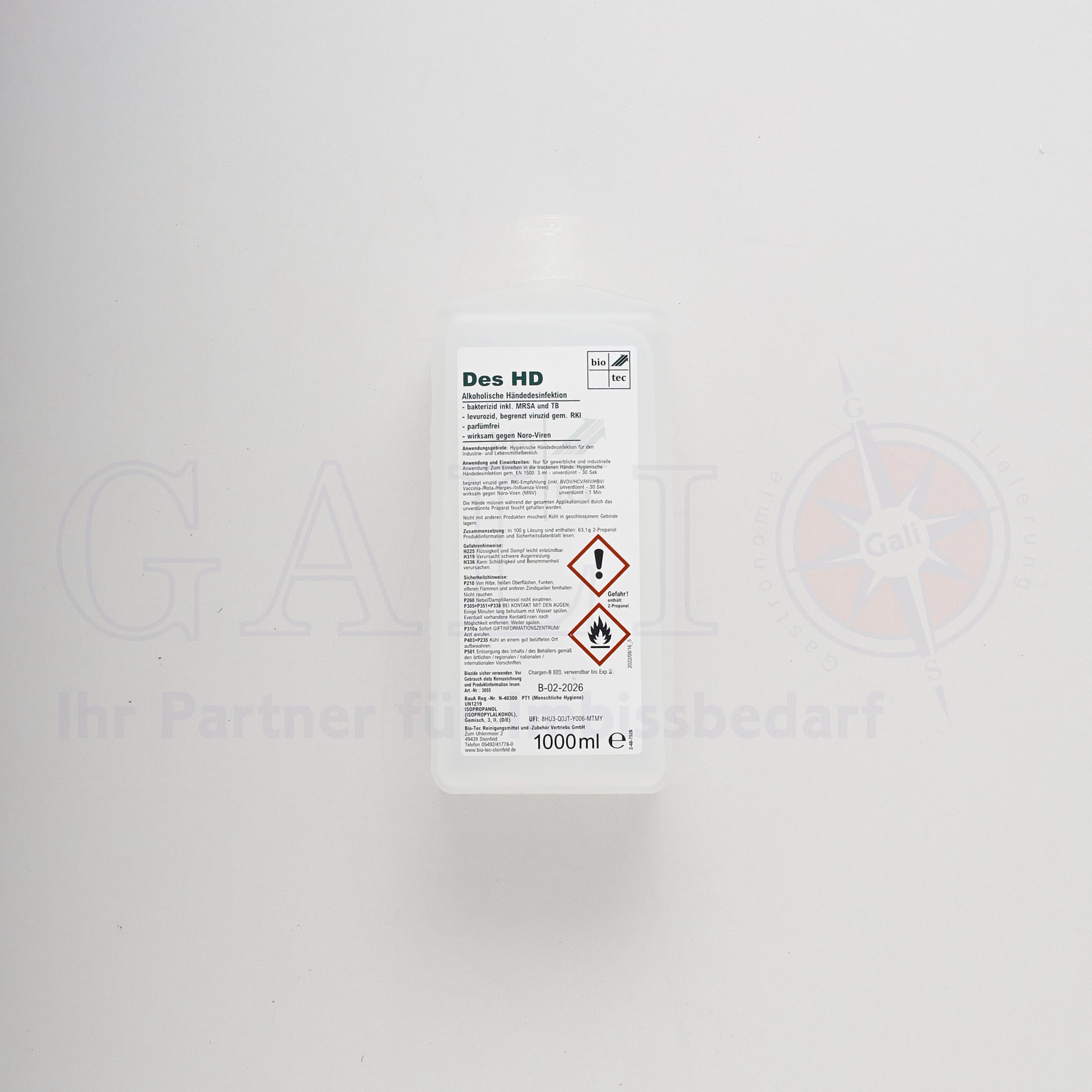 Händedesinfektion 1Liter