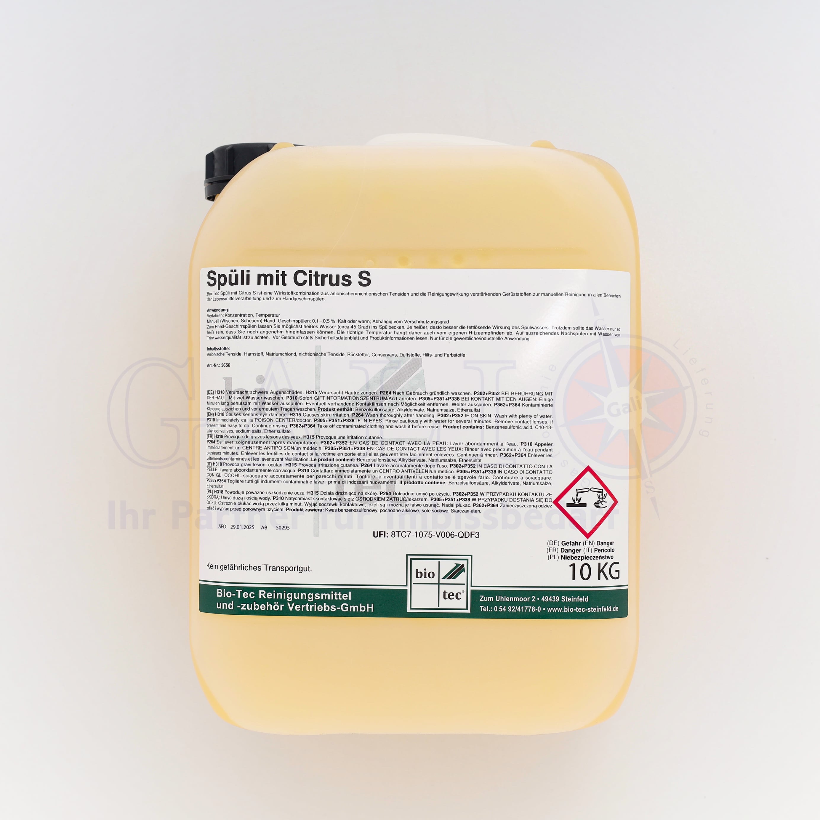 Spüli mit Citrus S 10L