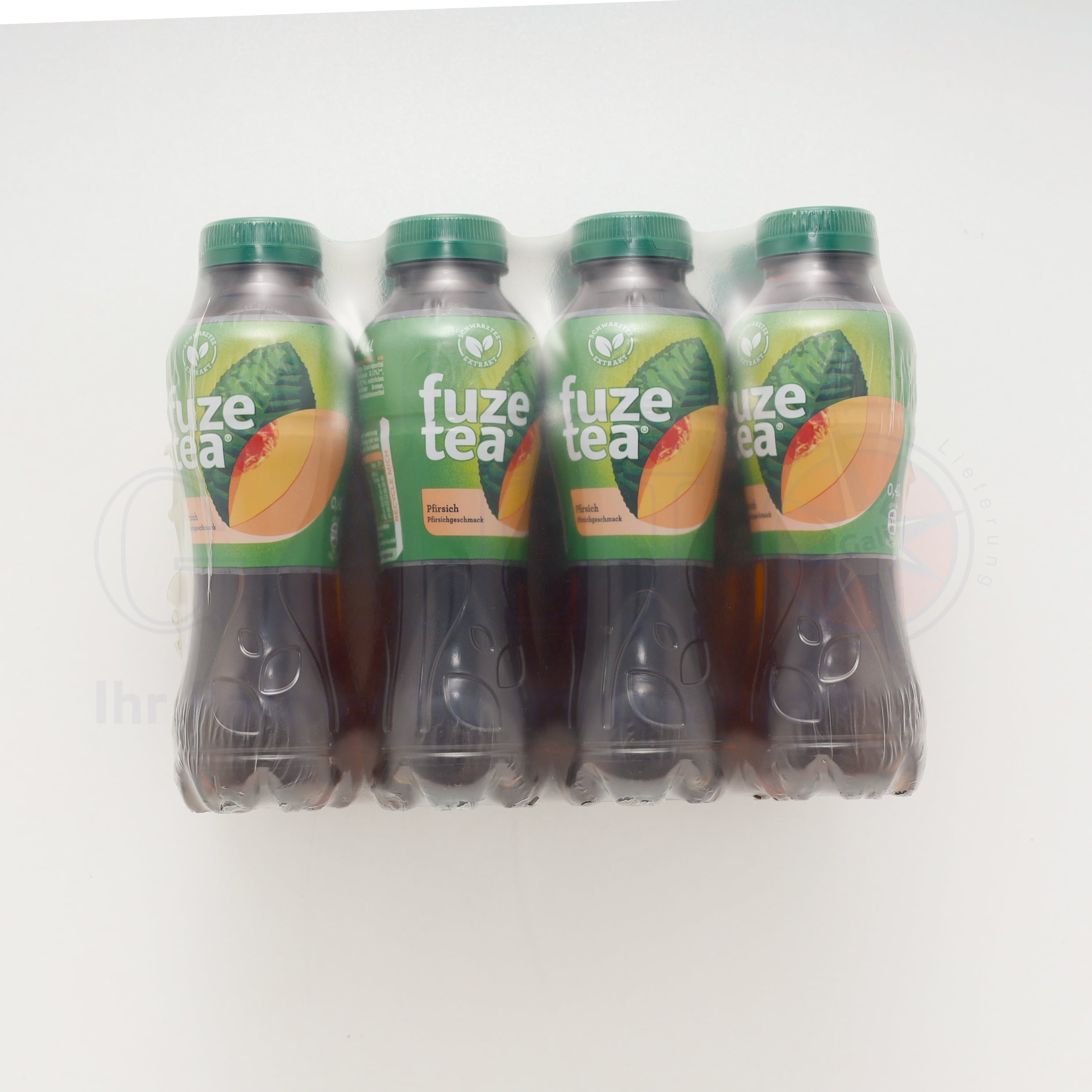 Fuzetea Schwarzer Tee Pfirsich 12x0,4L Einwegpfand