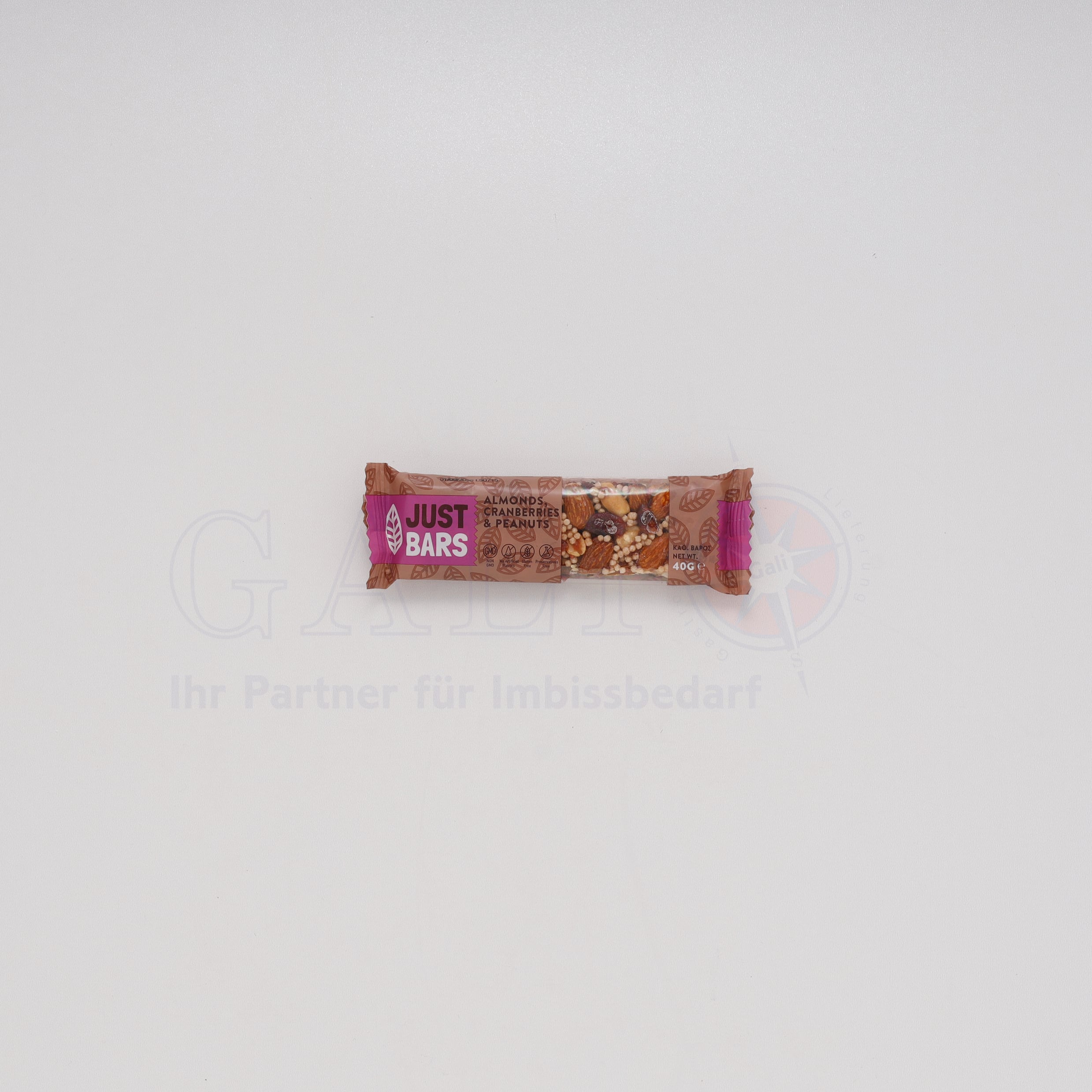 Just Bars 40g Mandel,Cranberry,Peanuts