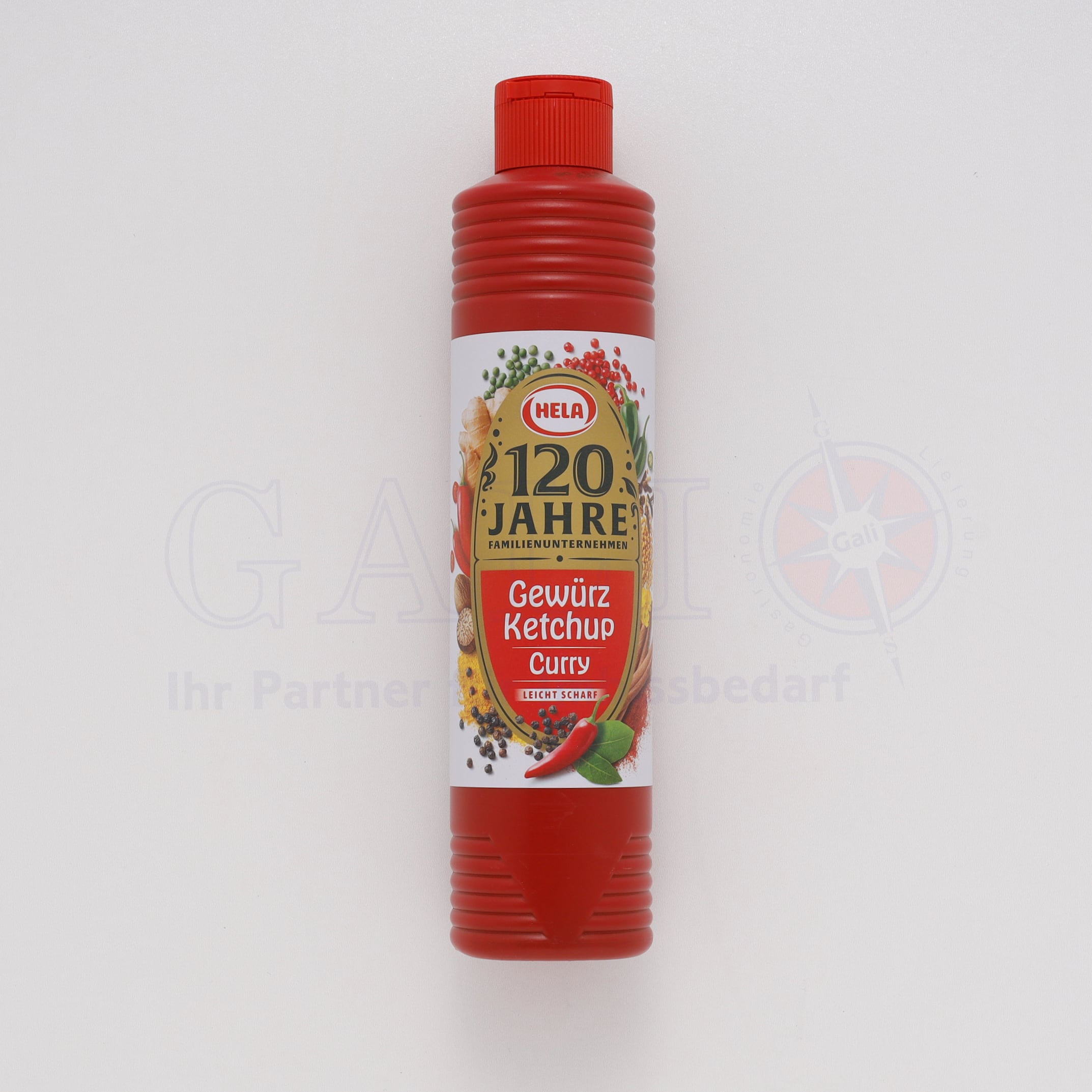 Gewürz Ketchup Curry Scharf 800ml "Hela"