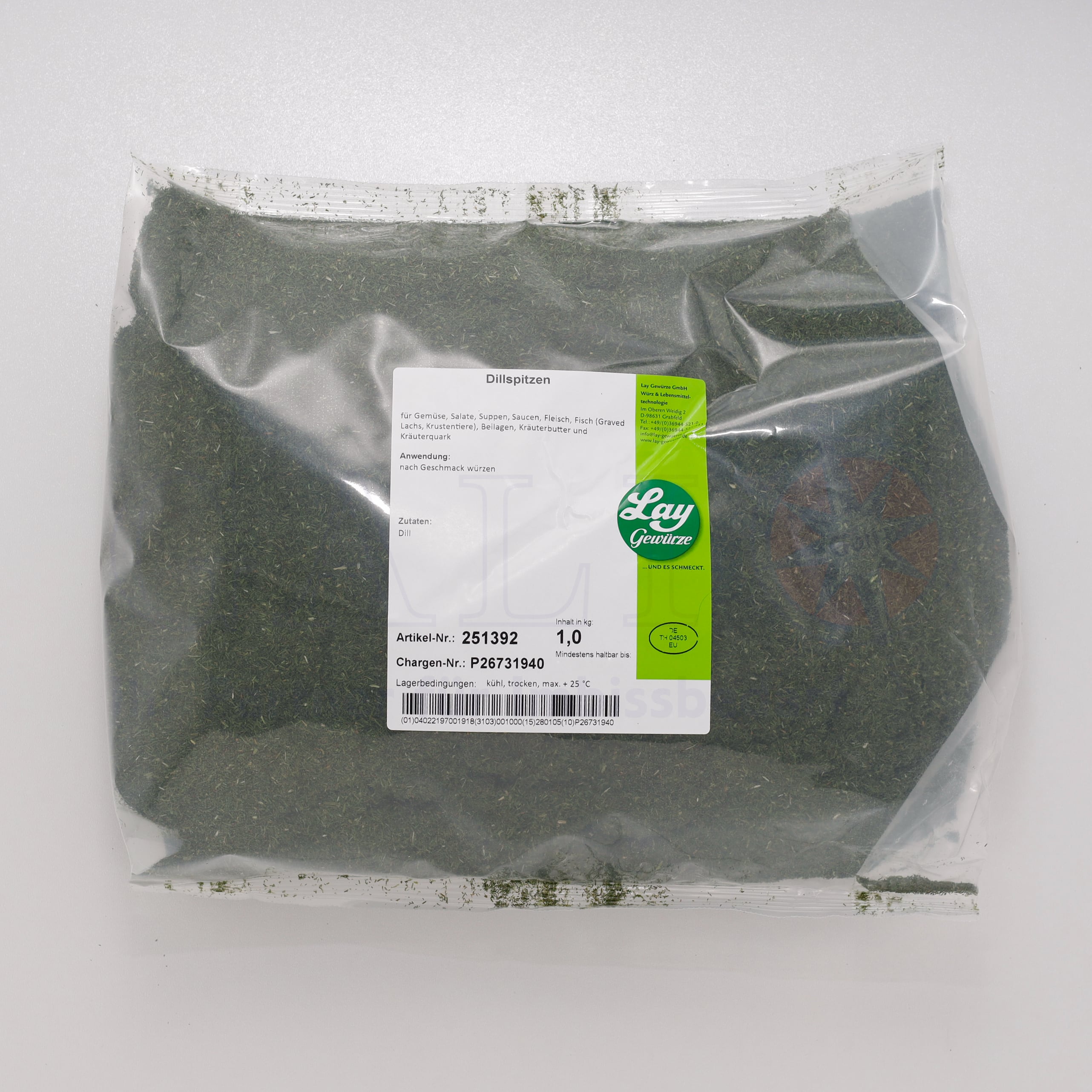 Dillspitzen 1kg "Lay"