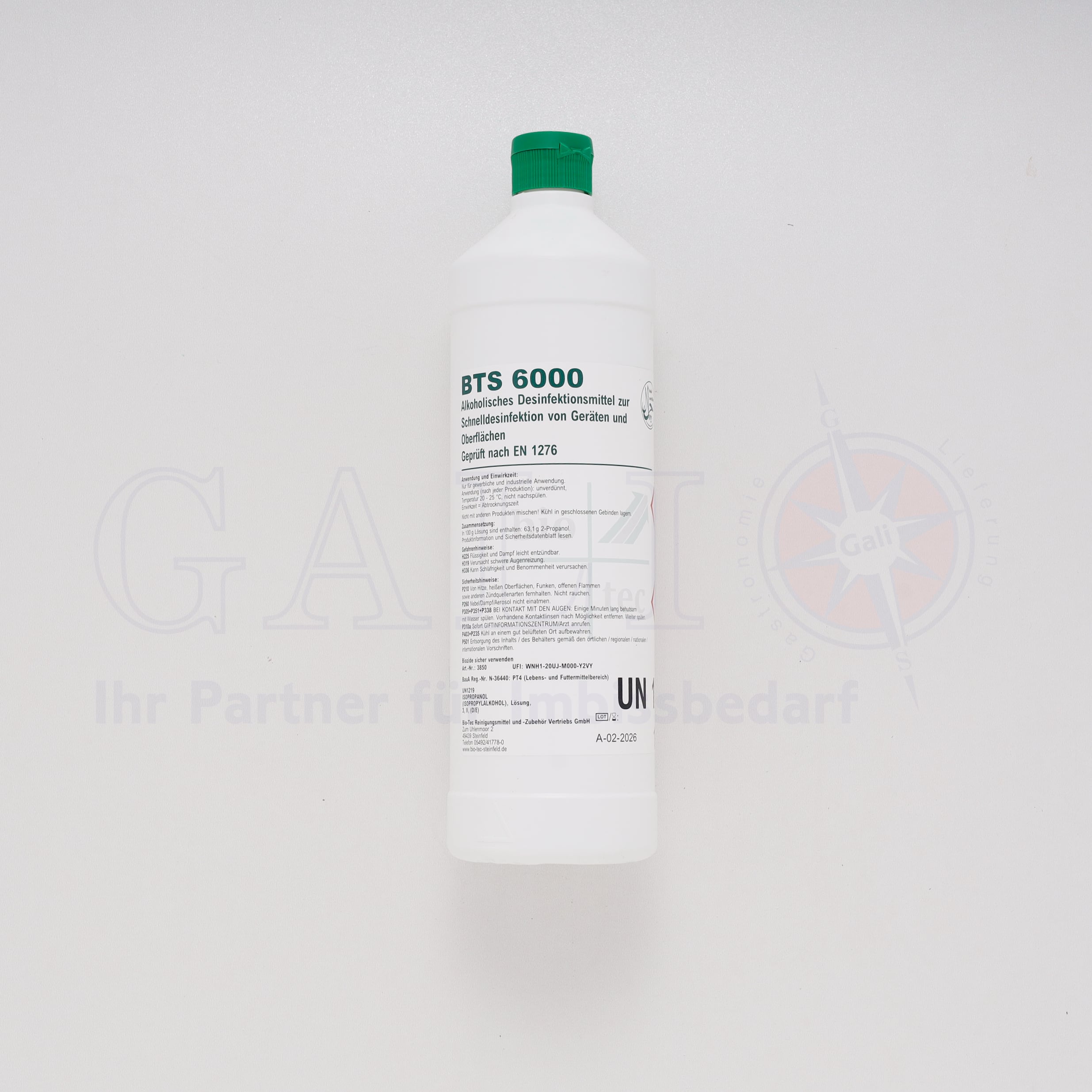 Schnelldesinfektion 1Liter BTS6000+ UN1987