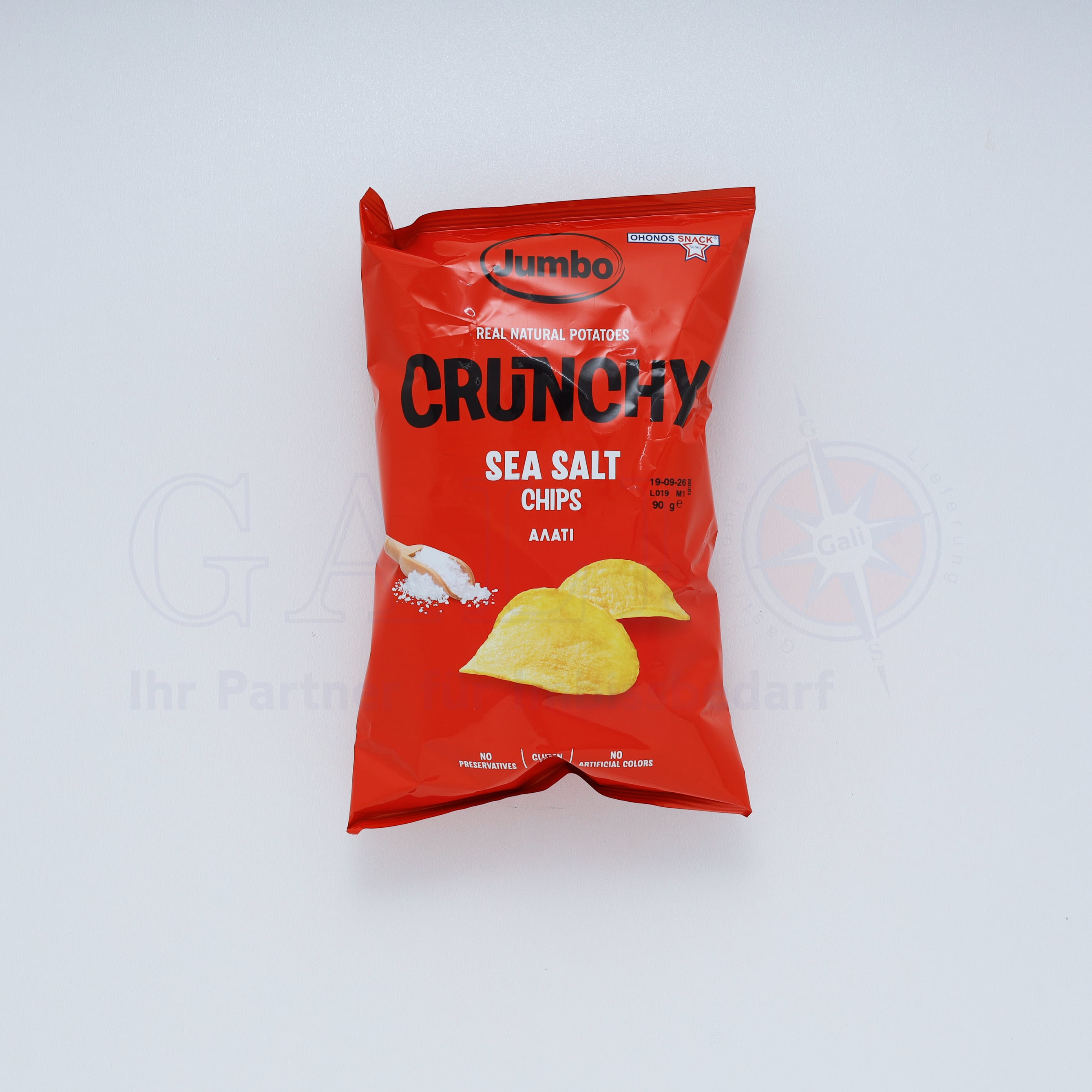 Kartoffelchips gezalzen 90g