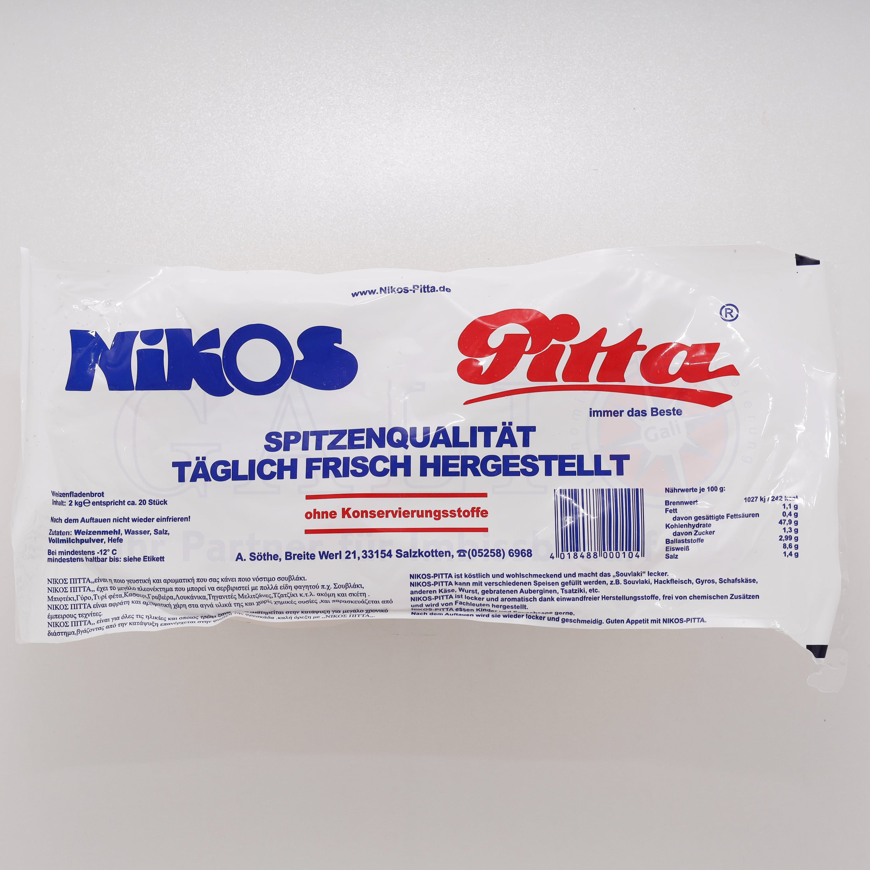 Pitta Nikos 20st. TK